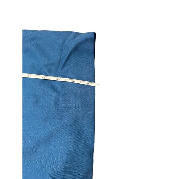 Pendleton Woolen Mills Shift Dress Teal Navy Blue Size 4 Sleeveless - Picture 6 of 7